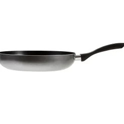 Gifi Poêle antiadhésive aluminium dégradé gris poignée bakélite noire