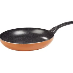 Gifi Poêle effet pierre noire et orange x2