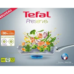 Gifi Poêle tefal Preserve en céramique avec indicateur thermo-spot ø 24 cm