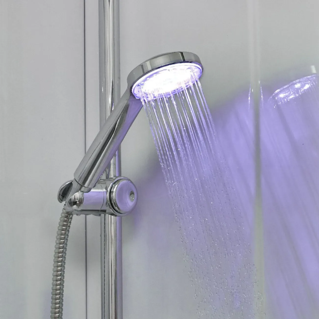 Gifi Equipement Douche^Pommeau de douche 7 couleurs