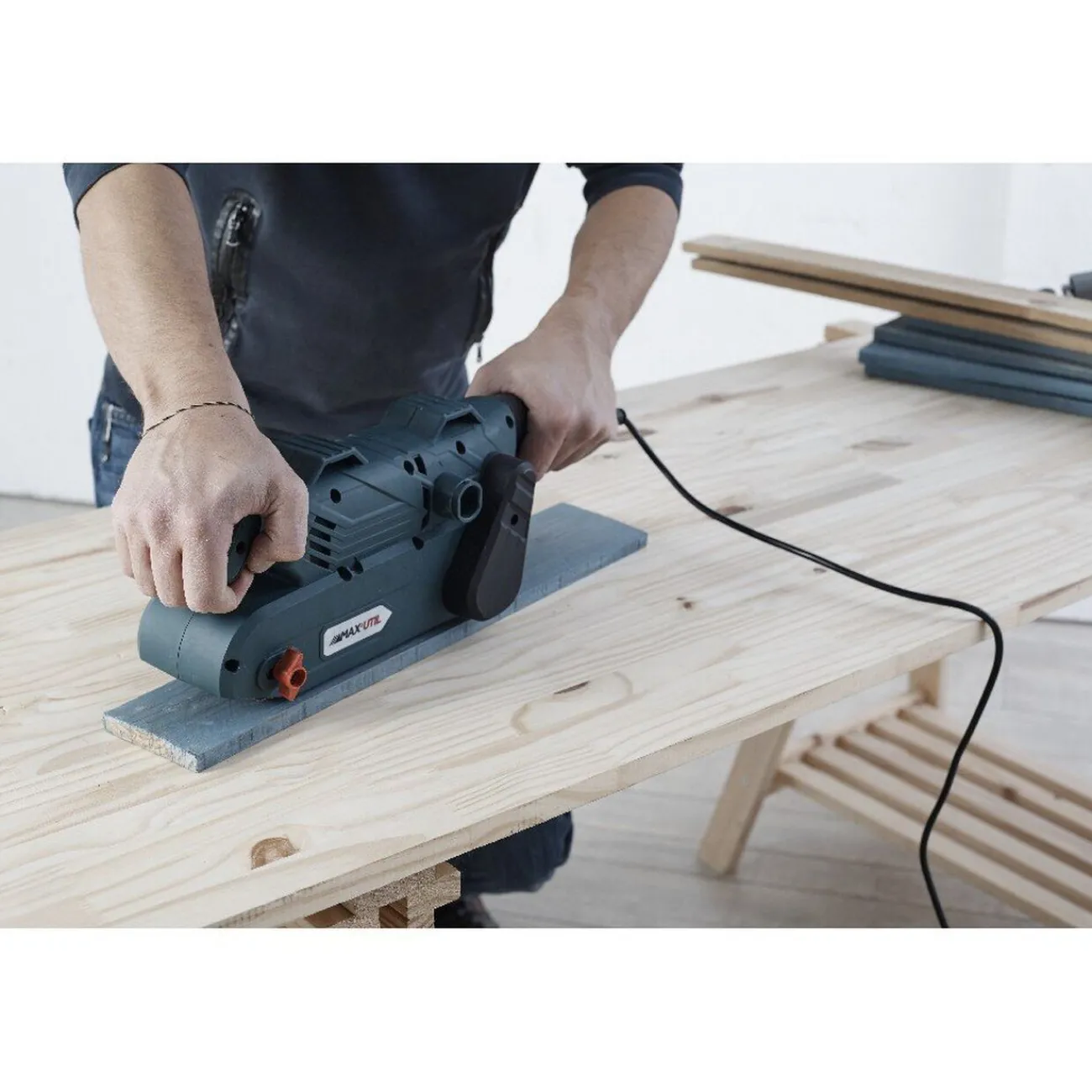 Gifi Outils Électriques^Ponceuse à bande 2 positions