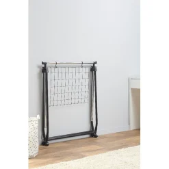 Gifi Rangement|Portant à roulettes pliant hauteur extensible