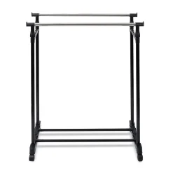 Gifi Rangement|Portant double en métal L80xl42xH95/165 cm