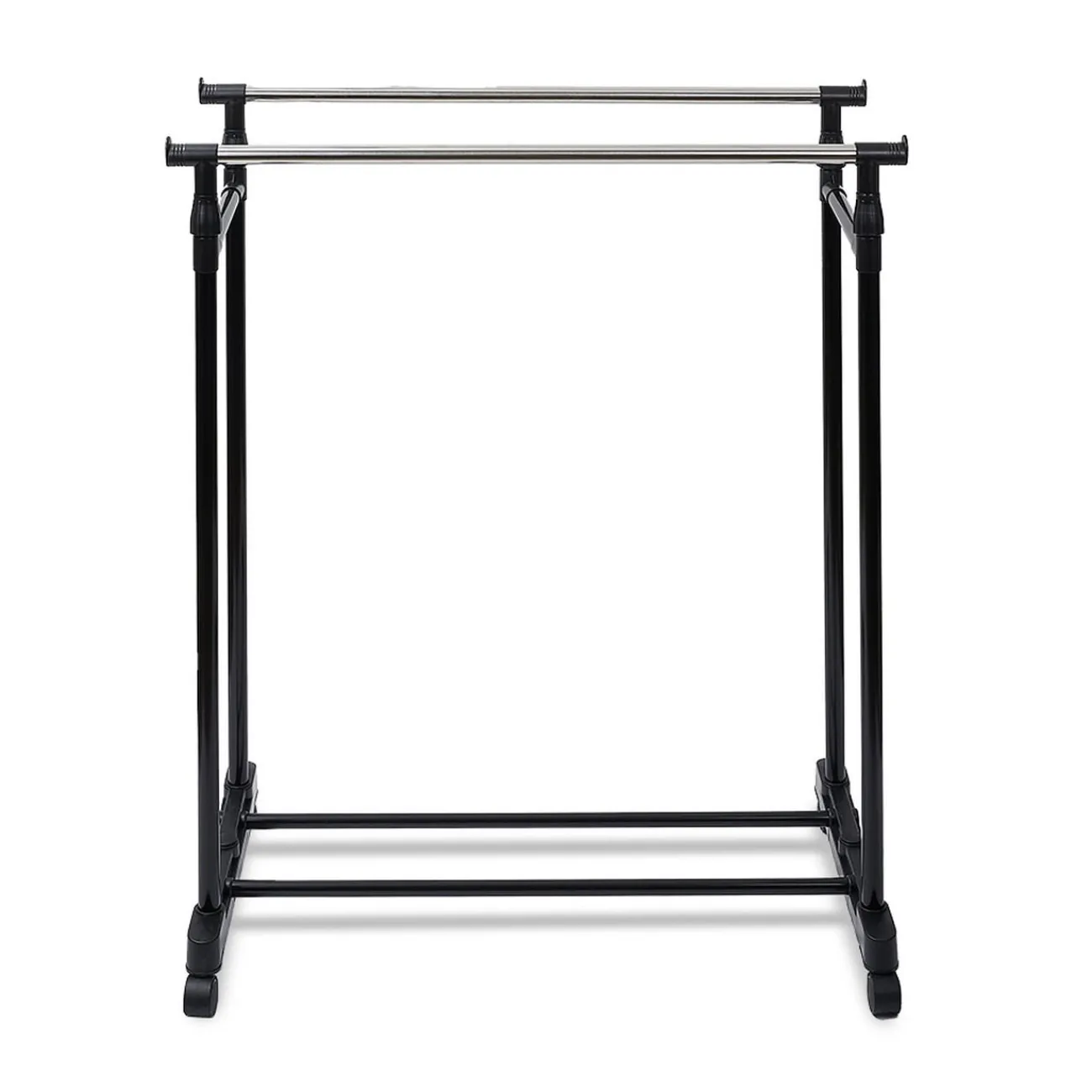 Gifi Rangement|Portant double en métal L80xl42xH95/165 cm