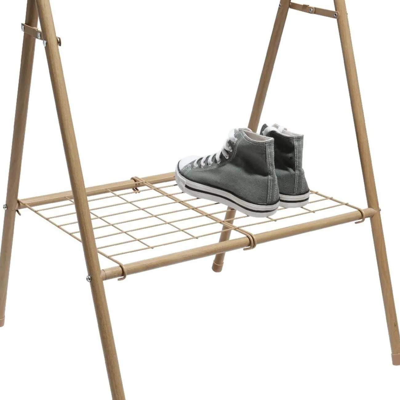 Gifi Rangement|Portant double imitation bois