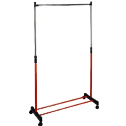 Gifi Rangement|Portant simple à roulettes L. 96 cm