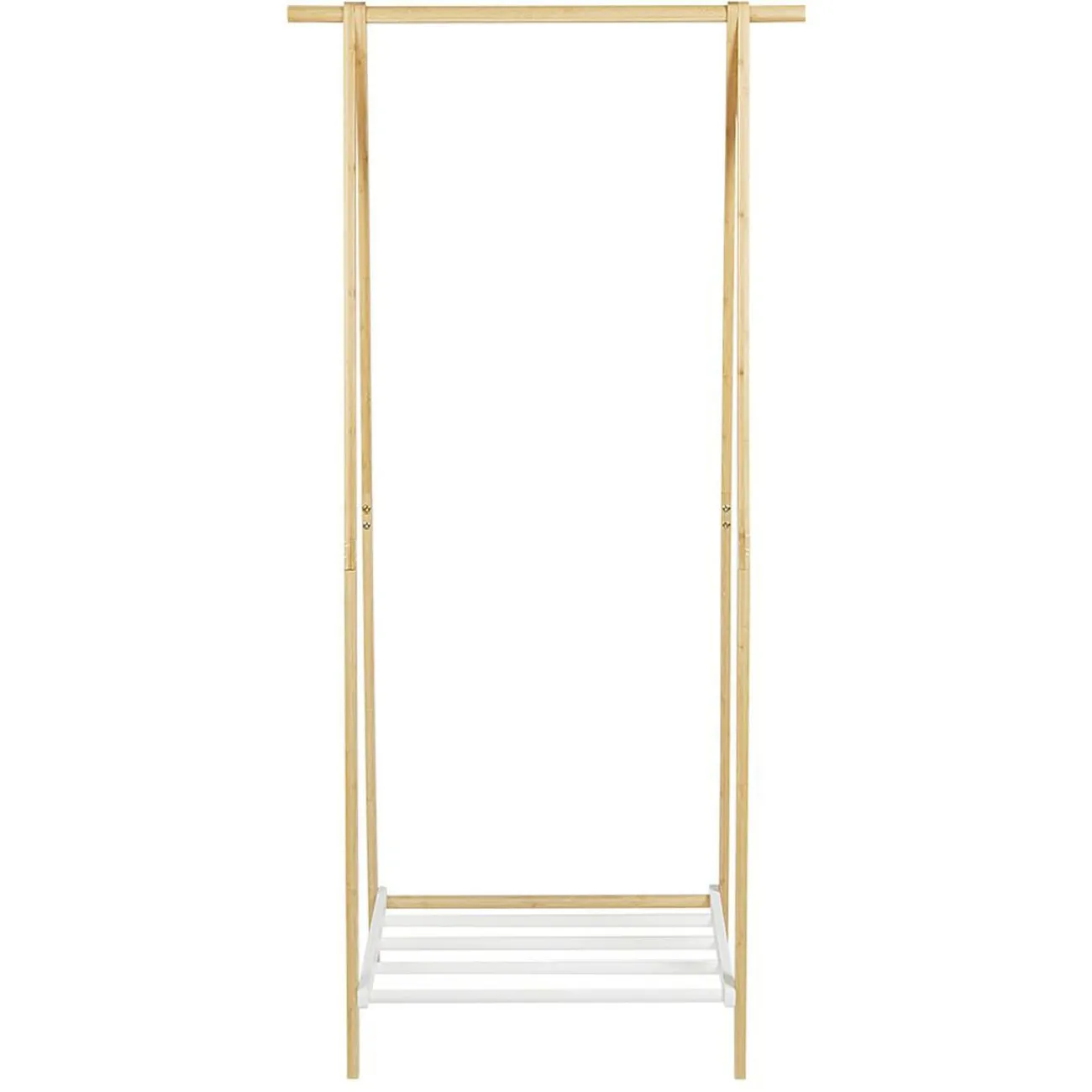 Gifi Rangement|Portant vêtements en bambou