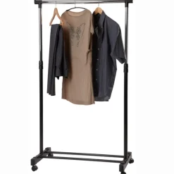 Gifi Rangement|Portant vêtements noir