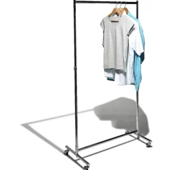 Gifi Rangement|Portant vêtements simple charge lourde gris