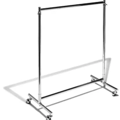 Gifi Rangement|Portant vêtements simple charge lourde gris