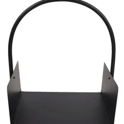 Gifi Chauffage^Porte bûches noir