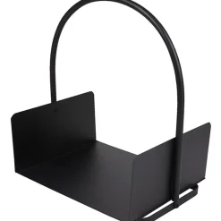 Gifi Chauffage^Porte bûches noir