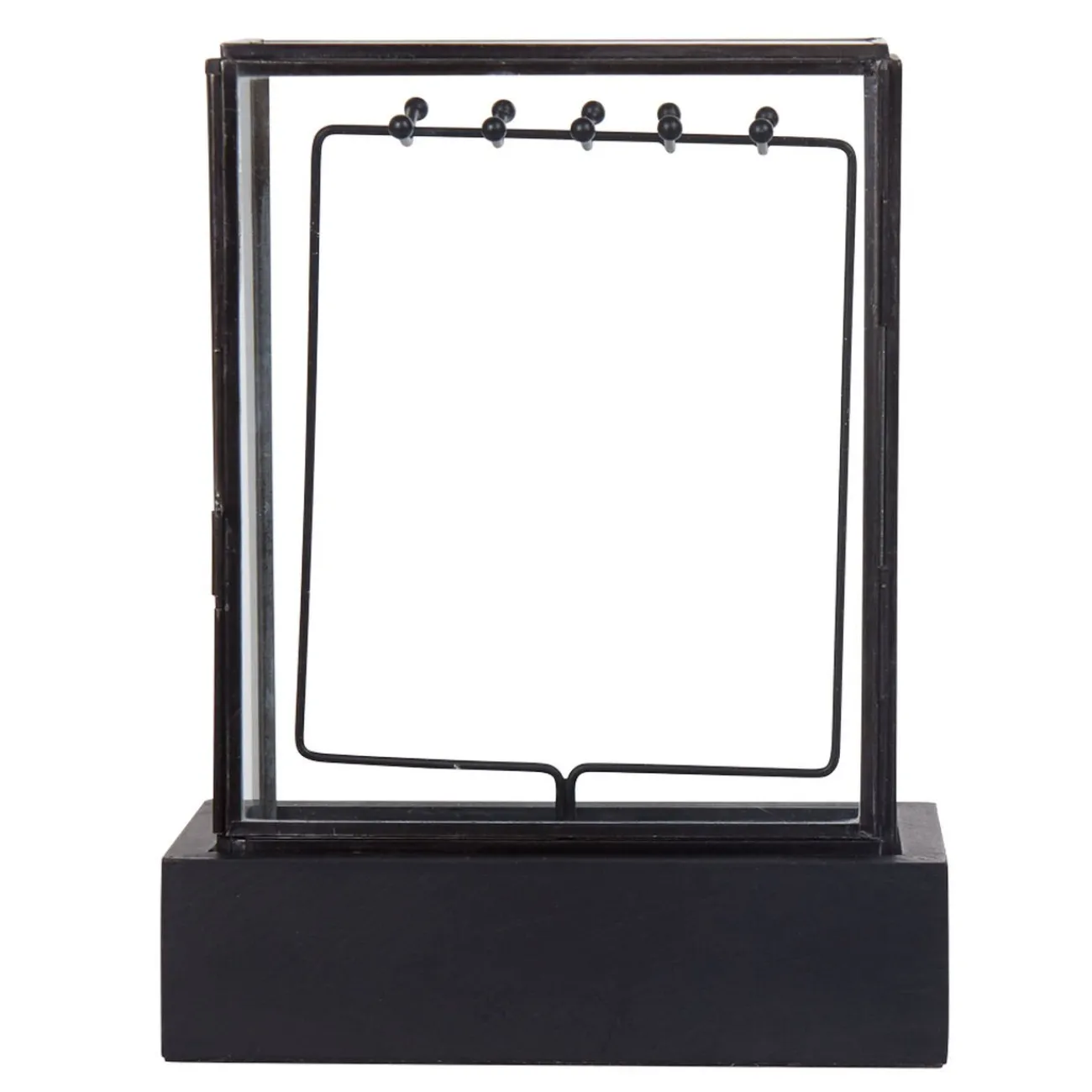 Gifi Rangement|Porte bijoux en forme de coffre en verre collection Urban