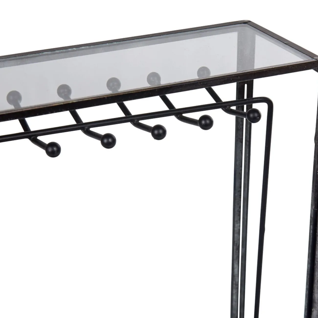 Gifi Rangement|Porte bijoux en forme de coffre en verre collection Urban