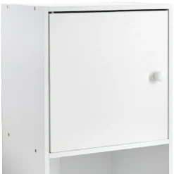 Gifi Rangement|Porte Box Cube bois blanc