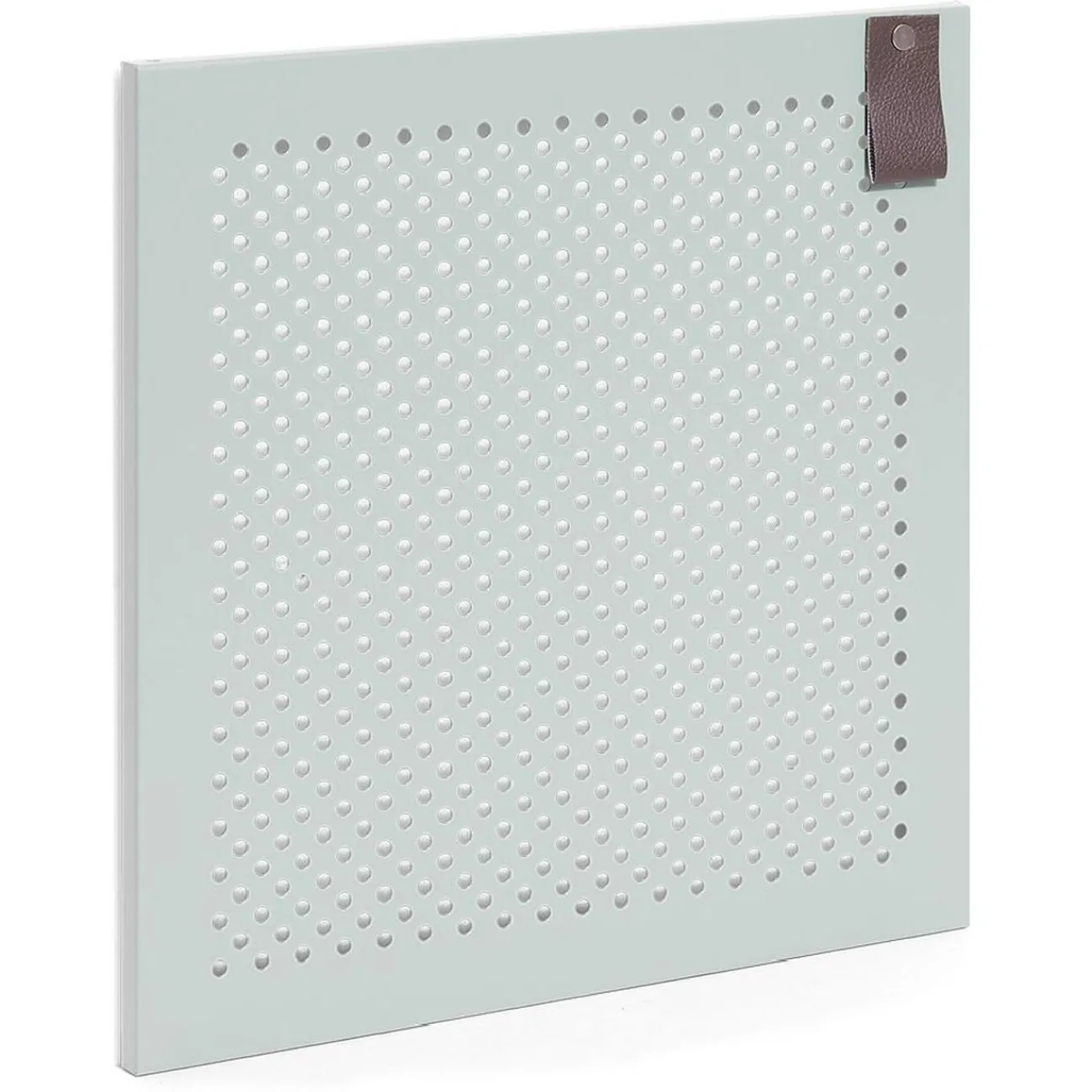 Gifi Rangement|Porte Box Cube métal ajouré blanc