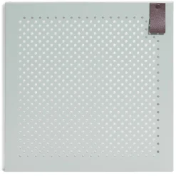 Gifi Rangement|Porte Box Cube métal ajouré blanc