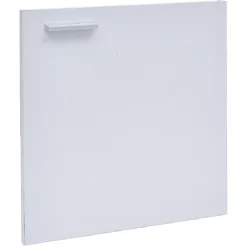 Gifi Rangement|Porte Box Cube métal blanc