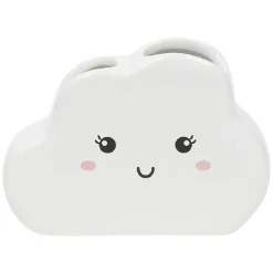 Gifi Aménagement Salle De Bain^Porte brosse à dents en céramique design nuage