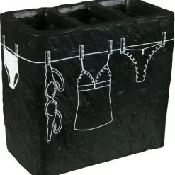 Gifi Aménagement Salle De Bain^Porte brosses à dents noir