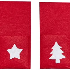 Gifi Porte couvert de noël en feutrine