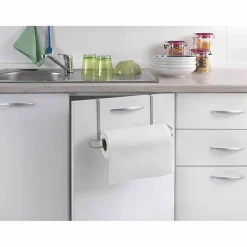 Gifi Porte essuie tout Metaltex à fixer sur étagère