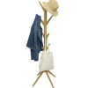 Gifi Rangement|Porte manteau bambou 8 crochets 4 pieds 60x60xH167cm