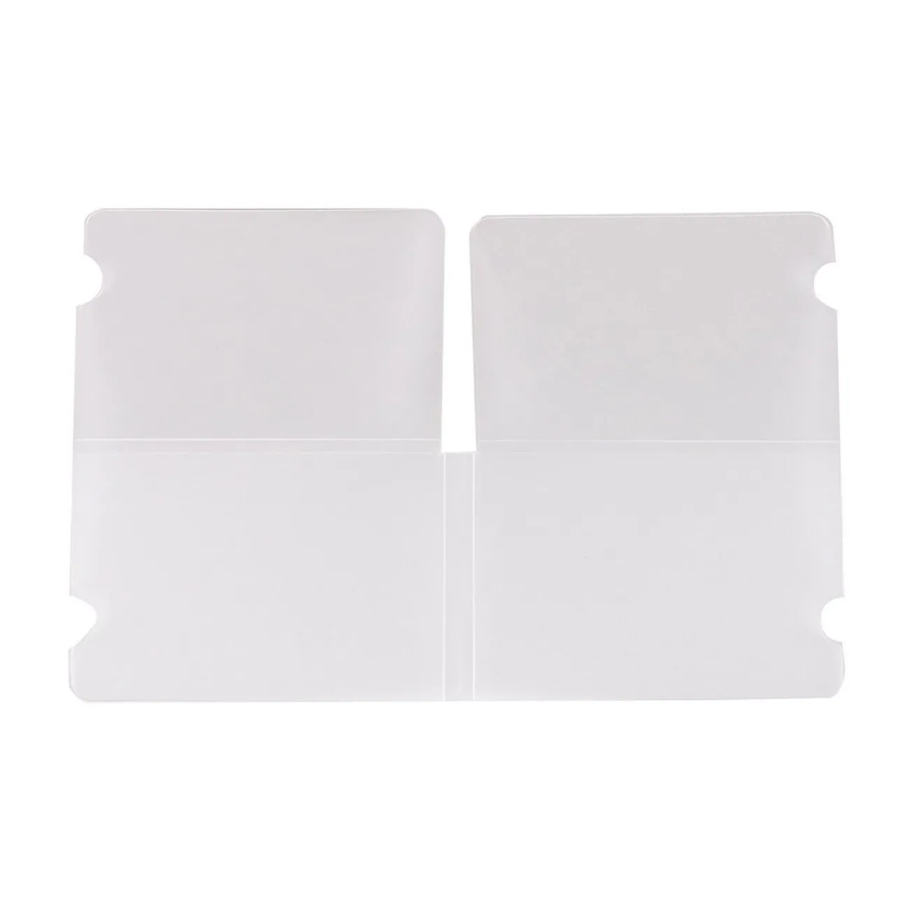 Gifi Bien-Être^Porte masque pliable format de poche blanc transparent