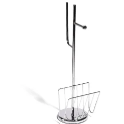 Gifi Aménagement Salle De Bain^Porte papier WC et magazine