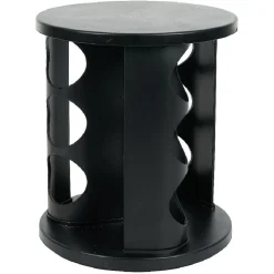 Gifi Porte épice rotatif avec 9 pots métal Ø17xH20cm