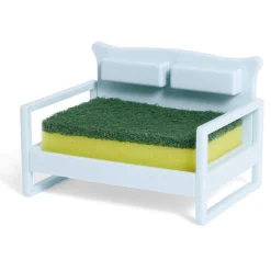 Gifi Nettoyage Et Entretien|Porte éponge forme canapé bleu ou marron