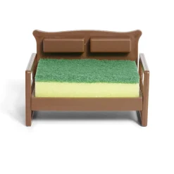 Gifi Nettoyage Et Entretien|Porte éponge forme canapé bleu ou marron