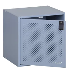 Gifi Rangement|Porte pour structure Box Cube métal Bleu