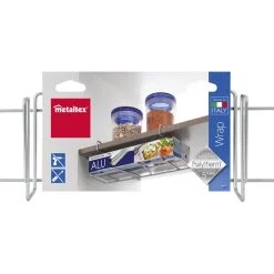 Gifi Porte rouleau Metaltex à fixer sur étagère