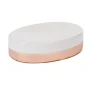 Gifi Aménagement Salle De Bain^Porte savon blanc rose gold