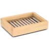 Gifi Aménagement Salle De Bain^Porte savon en bambou naturel