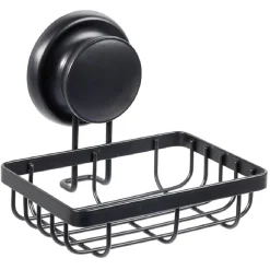 Gifi Aménagement Salle De Bain^Porte savon filaire noir