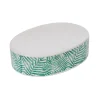 Gifi Aménagement Salle De Bain^Porte savon Jungle imprimé tropical feuillage vert
