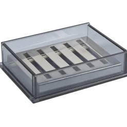 Gifi Aménagement Salle De Bain^Porte savon noir