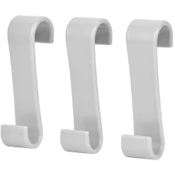 Gifi Aménagement Salle De Bain^Porte serviette en plastique x 3