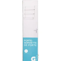 Gifi Aménagement Salle De Bain^Porte serviette métal chromé