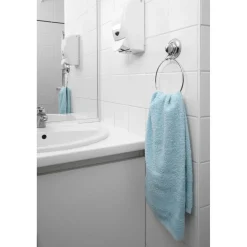 Gifi Aménagement Salle De Bain^Porte serviette rond avec ventouse