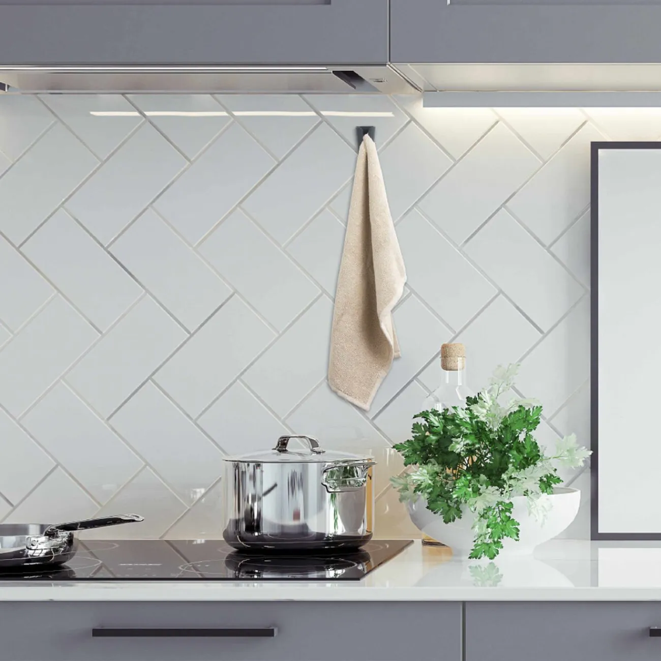 Gifi Aménagement Salle De Bain^Porte serviette torchon x3