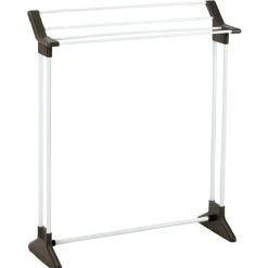 Gifi Equipement Douche^Porte serviette tube blanc