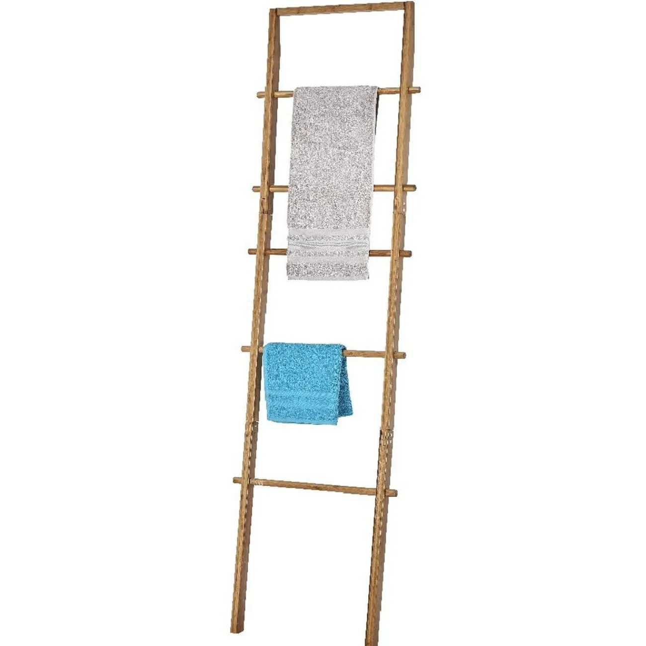 Gifi Aménagement Salle De Bain^Porte serviettes échelle bambou