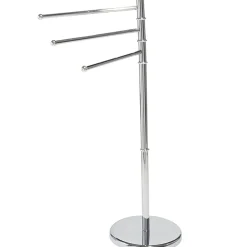 Gifi Aménagement Salle De Bain^Porte serviettes en métal gris