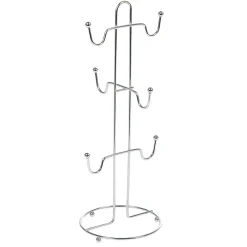 Gifi Porte tasses gris en métal