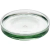 Gifi Aménagement Salle De Bain^Porte-savon en verre transparent vert Ø8xH1,8cm