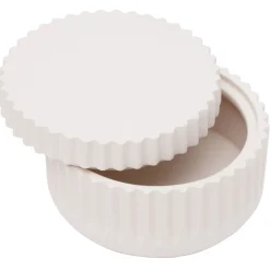 Gifi Aménagement Salle De Bain^Porte-savon plastique rose effet rainuré Ø7,5xH9,5cm