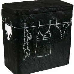 Gifi Rangement|Pot à coton noir